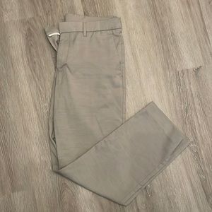 Perry Ellis Mens Dress Pants Light Gray